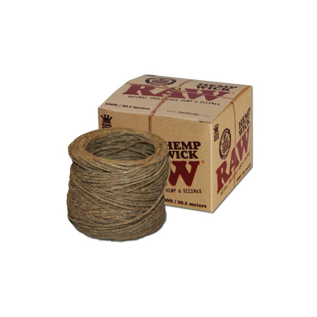 RAW Hemp Wick 30,5m