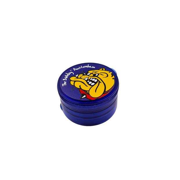 THE BULLDOG Acrylgrinder blau - 4teilig