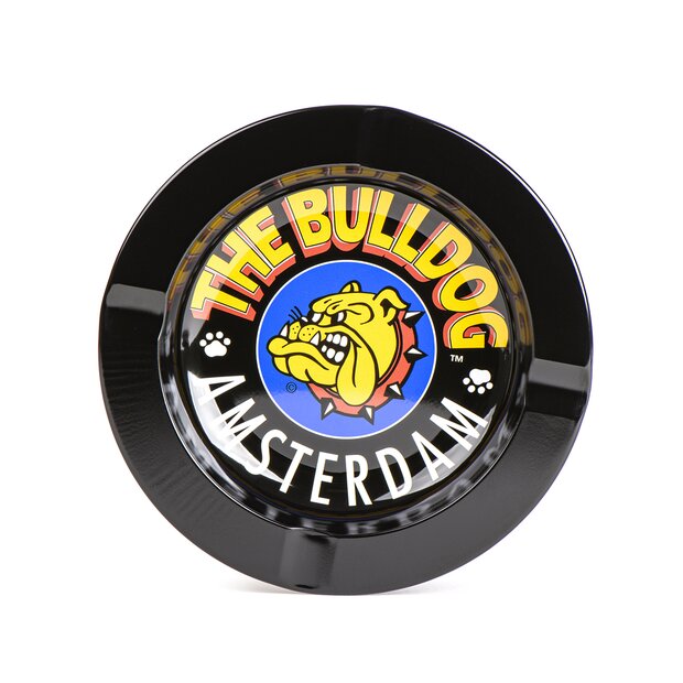 THE BULLDOG Aschenbecher schwarz