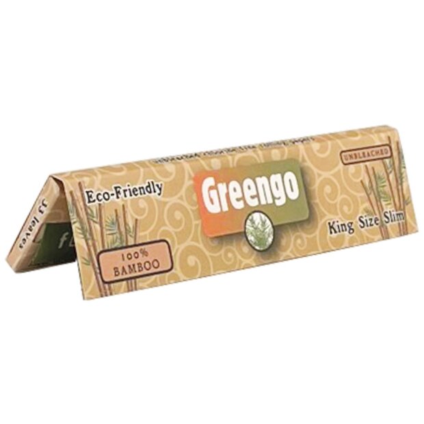 Greengo King Size Slim Papers - Bambus