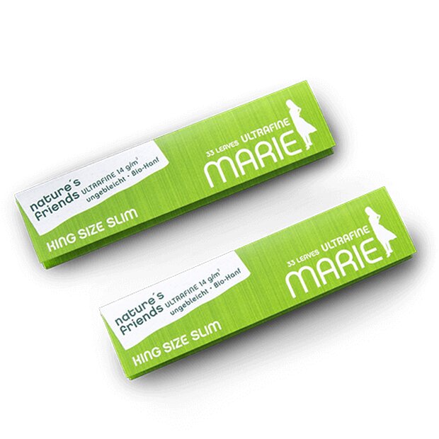 Marie Natures Friends King Size Slim Papers